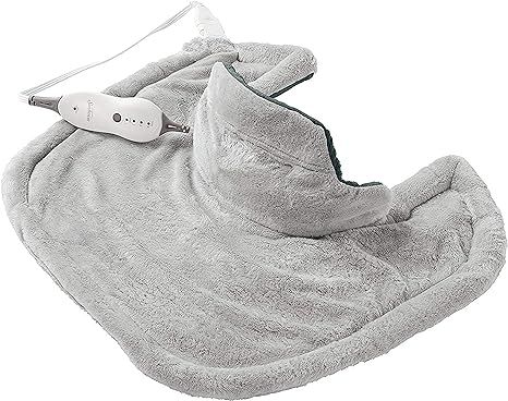 Sunbeam Heating Pad for Neck and Shoulder Pain Relief with Auto Shut Off and Moist Heating Option... | Amazon (US)