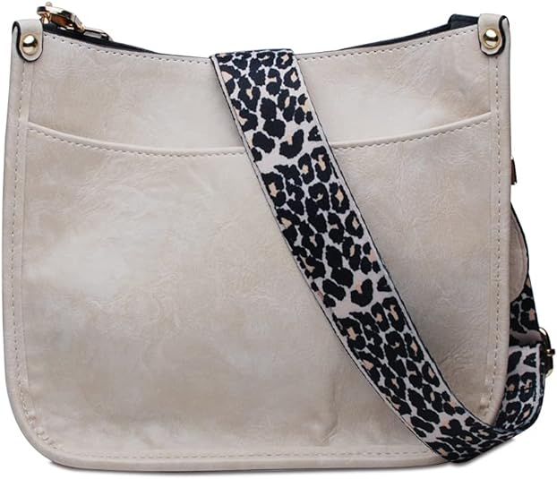Gabigaba Small Crossbody Bags for Women - Vegan Leather Handbag Wallet Purse with Adjustable Leop... | Amazon (US)
