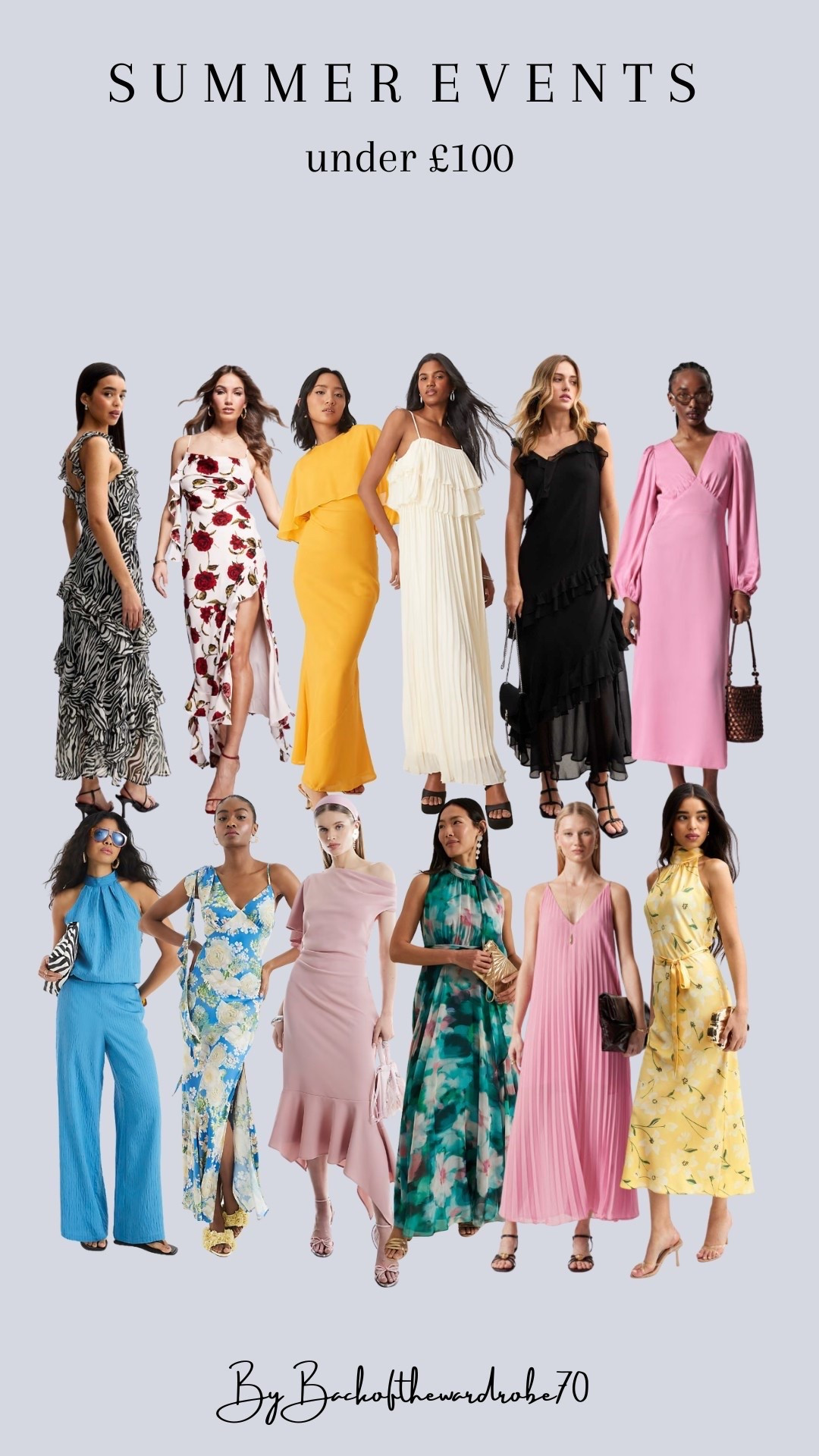 Summer Events - Under £100 

Summer Style, Summer Outfit Inspiration, Wedding Guest Dresses, Holiday Outfit Inspiration, Summer Occasion, Races, Ladies Day, Maxi Dress, Floral Dress 

#LTKdresses #LTKsummer #LTKspring