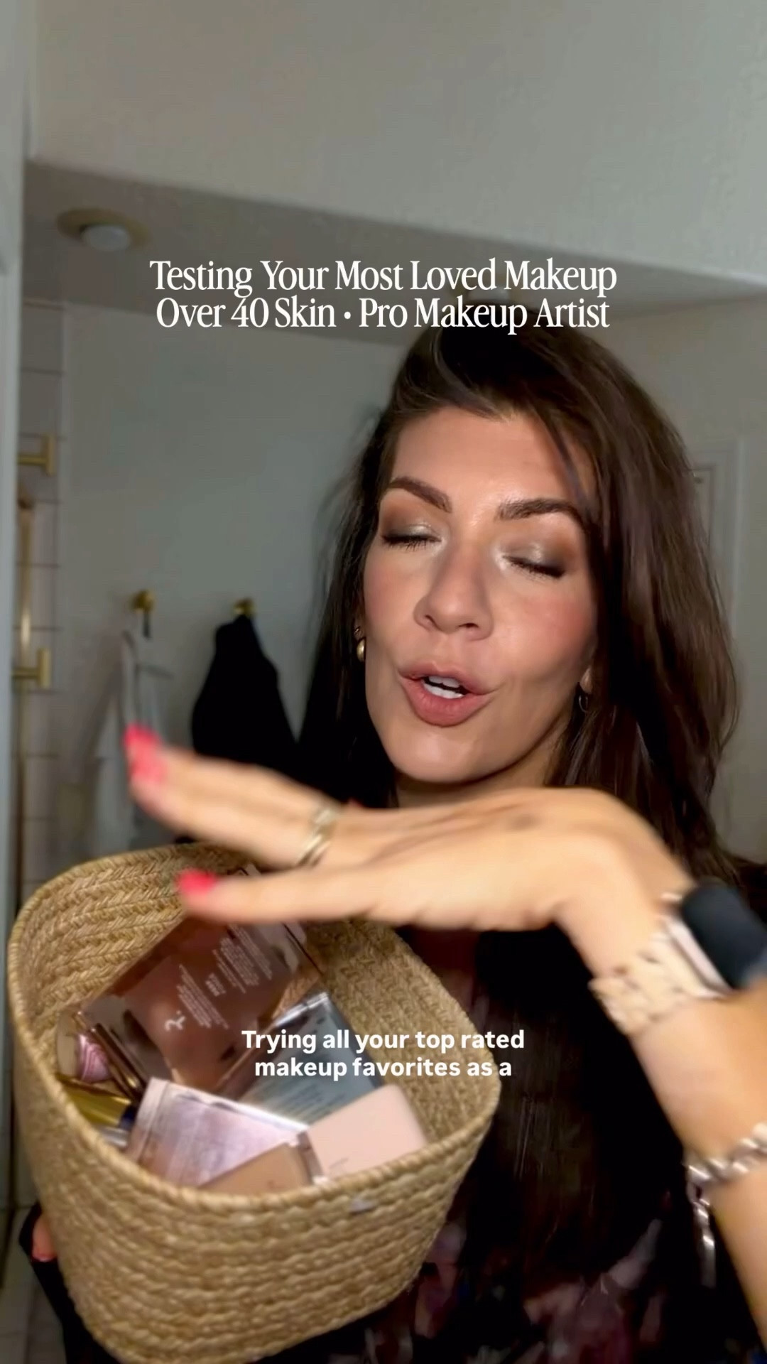 Trying your most recommended viral makeup products 

#LTKOver40 #LTKBeauty #LTKSaleAlert