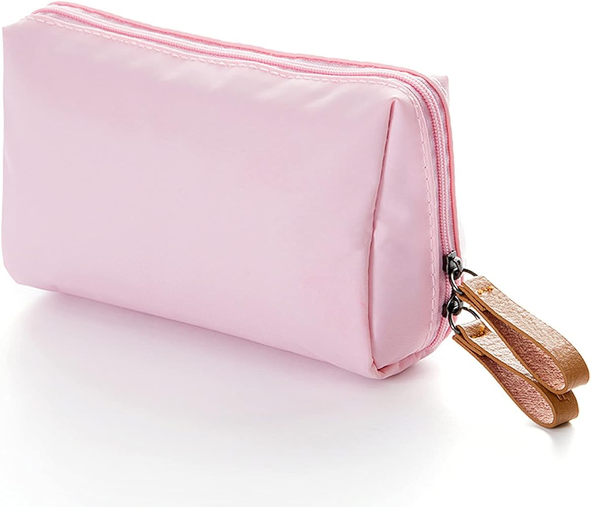 Small Makeup Bag for Purse, Makeup Pouch Small Cosmetic Bag Mini Portable Handbag for Women and G... | Amazon (US)