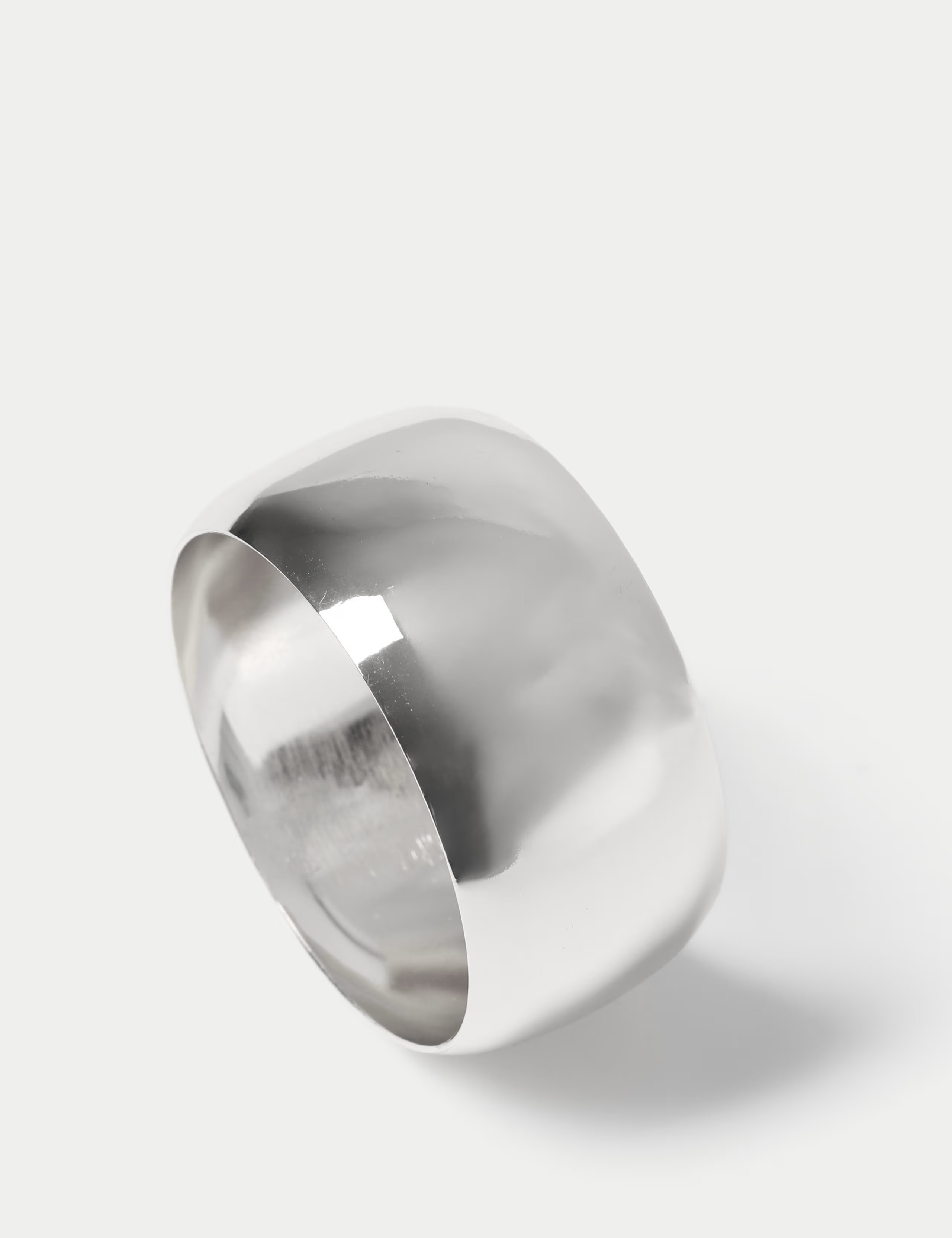 Silver Tone Oversized Bangle | Marks & Spencer (UK)