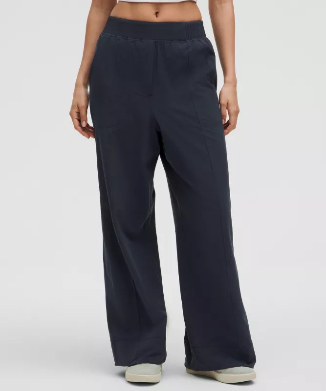 Stretch Woven High-Rise Wide-Leg Pants | lululemon (AU)