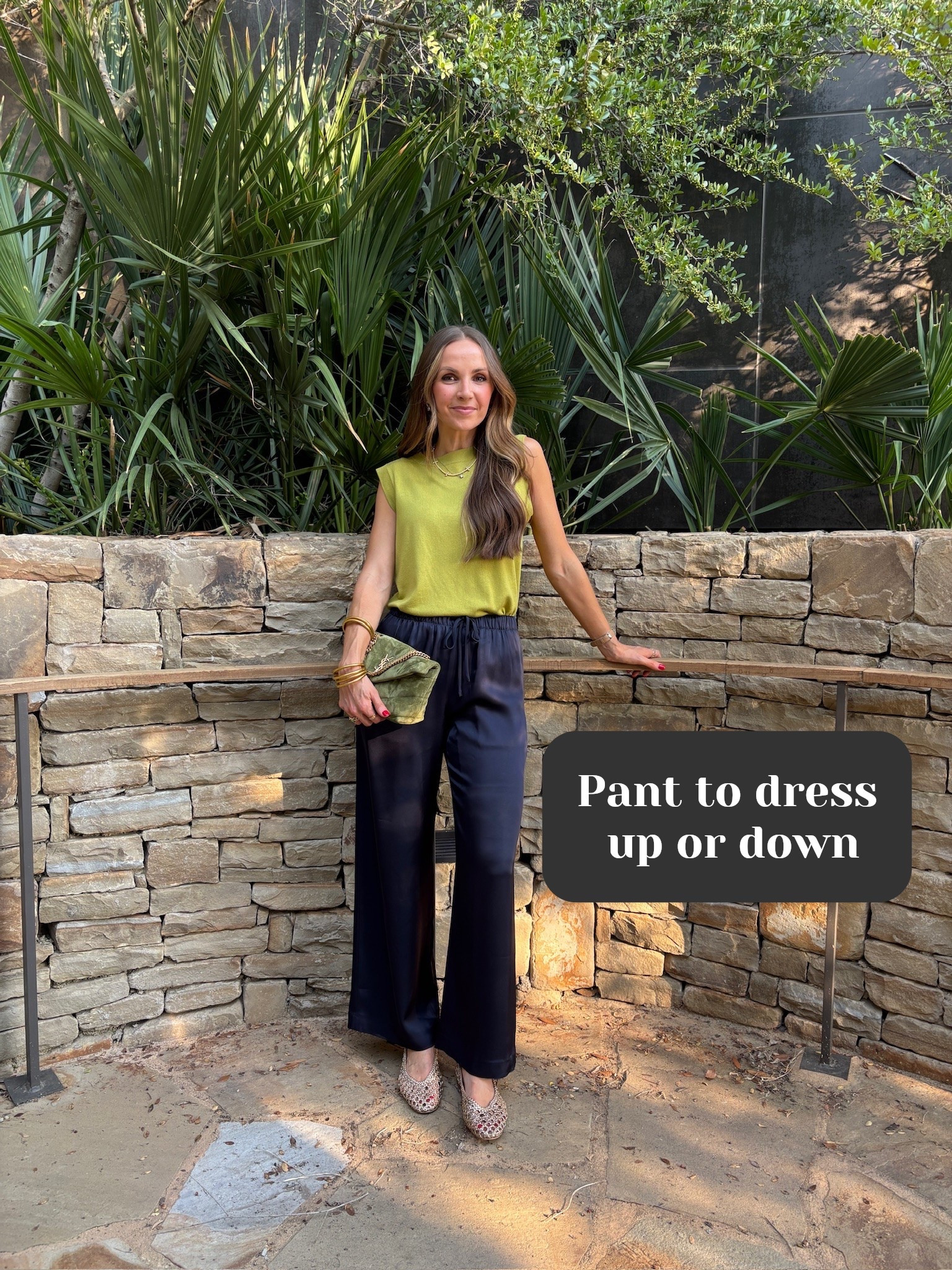 @aritzia satin lodge pant will be the IT pant for fall and winter- so elegant! Wearing a small

#LTKCon #LTKootd #LTKgrwm