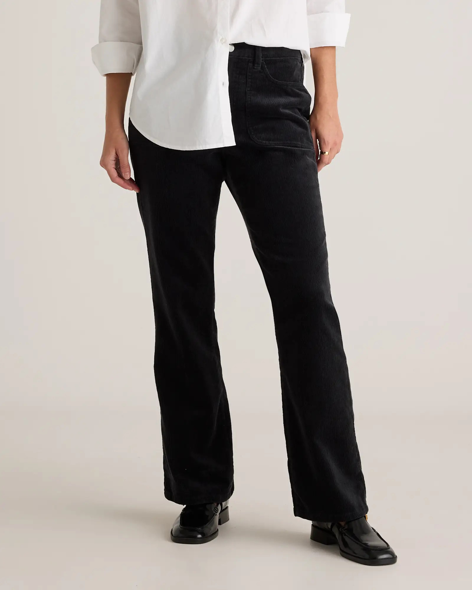 Organic Stretch Corduroy Flare Pants | Quince