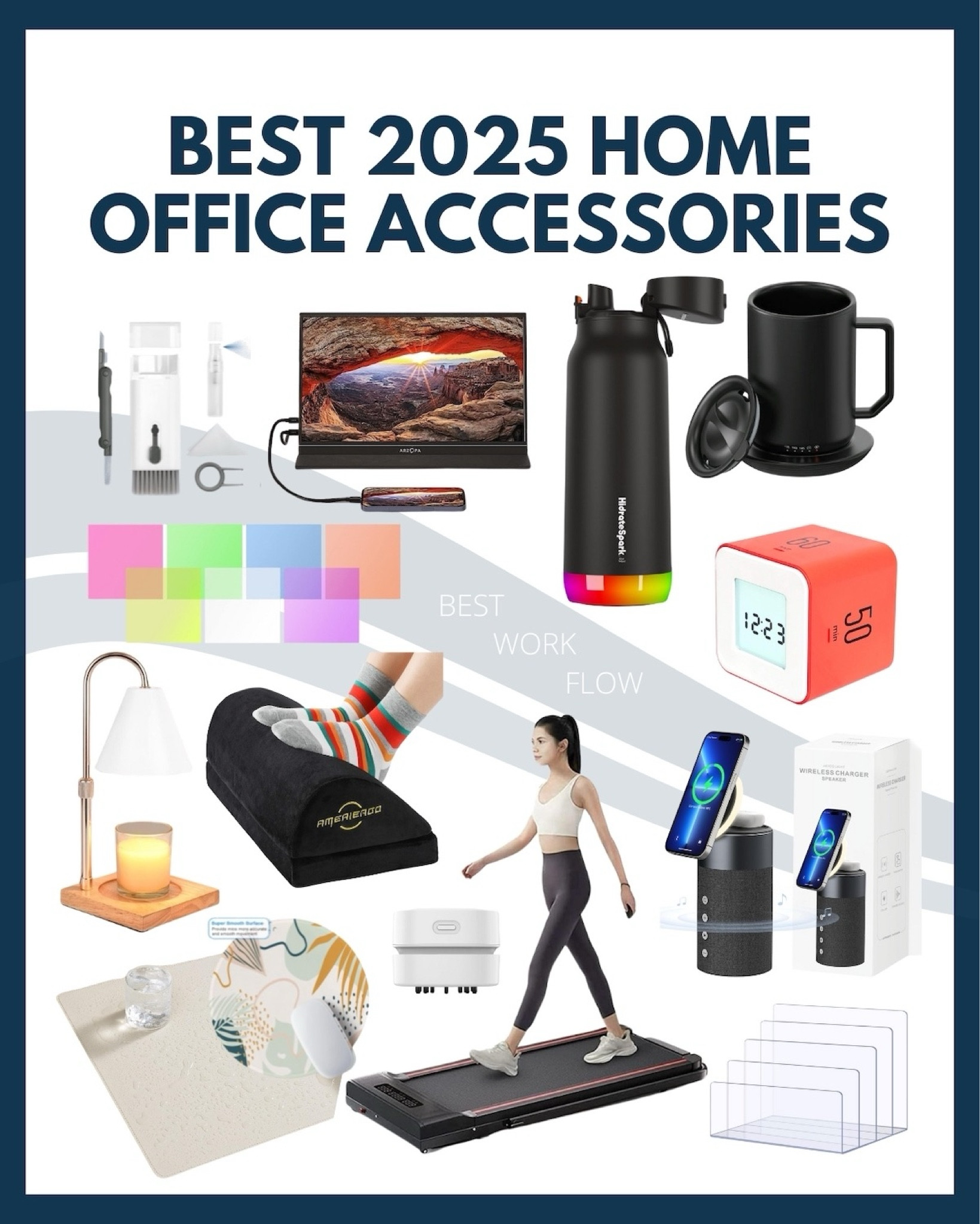 Shop our team’s favorite work from home office accessories! They’ll make sure your workflow is on point  

#LTKHome #LTKActive #LTKWorkwear