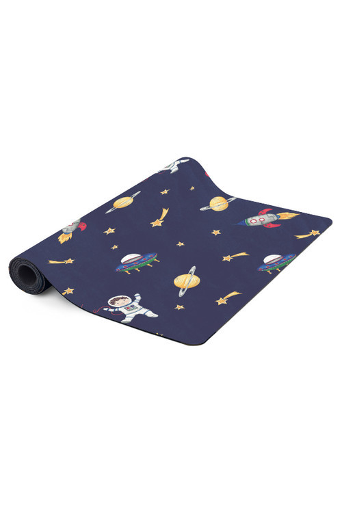 Mindful & Co Kids Kids Yoga Mat in Space Print at Nordstrom | Nordstrom