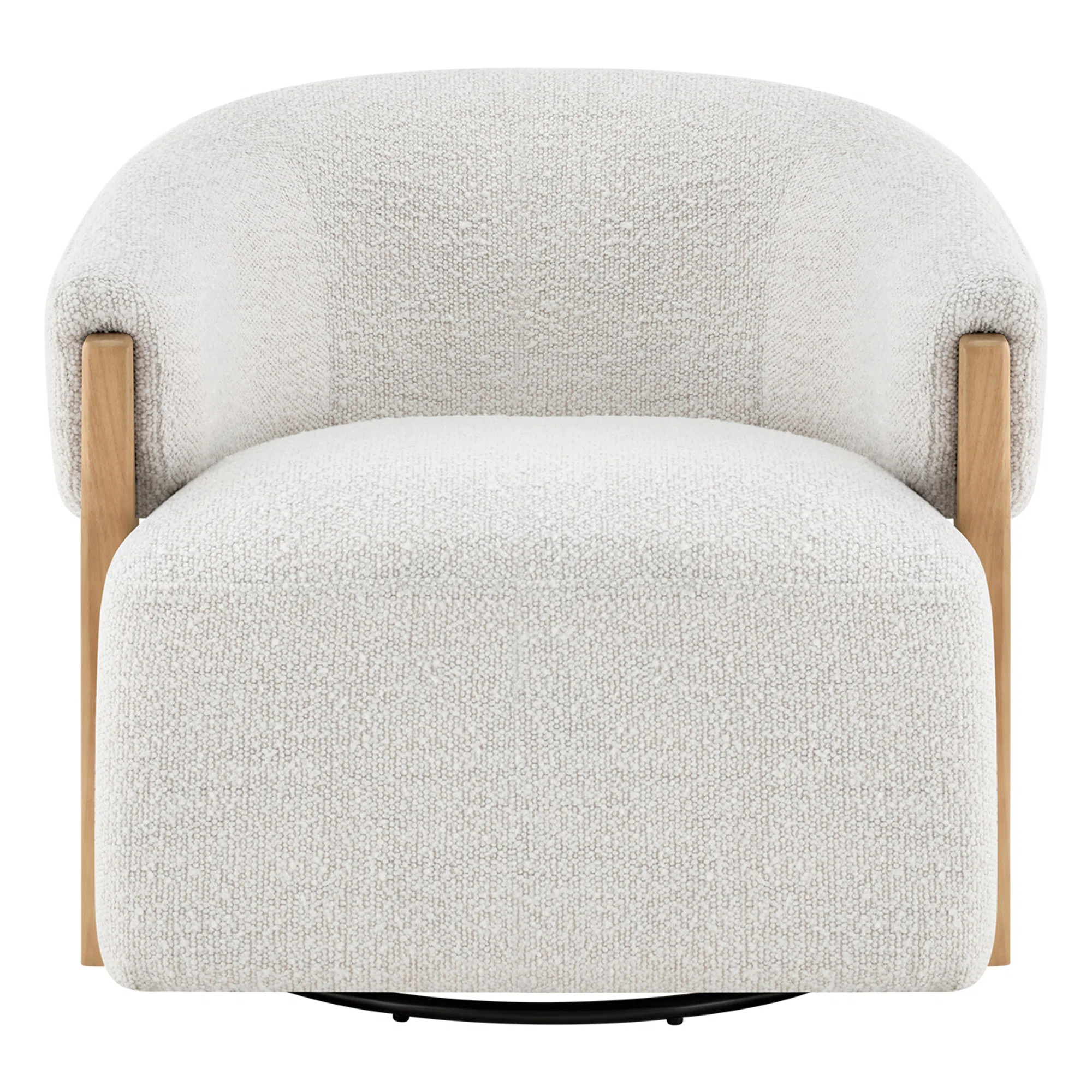 Longfield Upholstered Swivel Accent Chair | Joss & Main