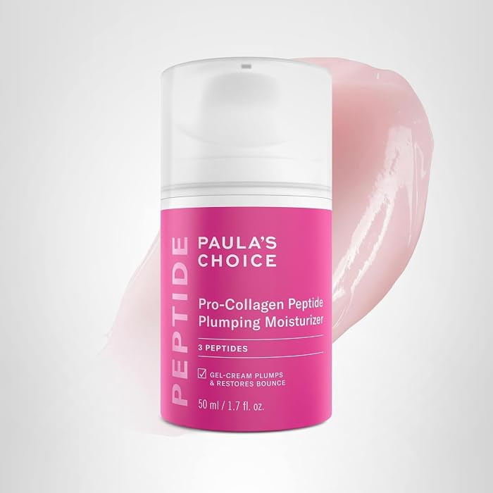 Paula's Choice Pro-Collagen Peptide Plumping Face Moisturizer, Daily Gel Face Cream for Deep Ligh... | Amazon (US)