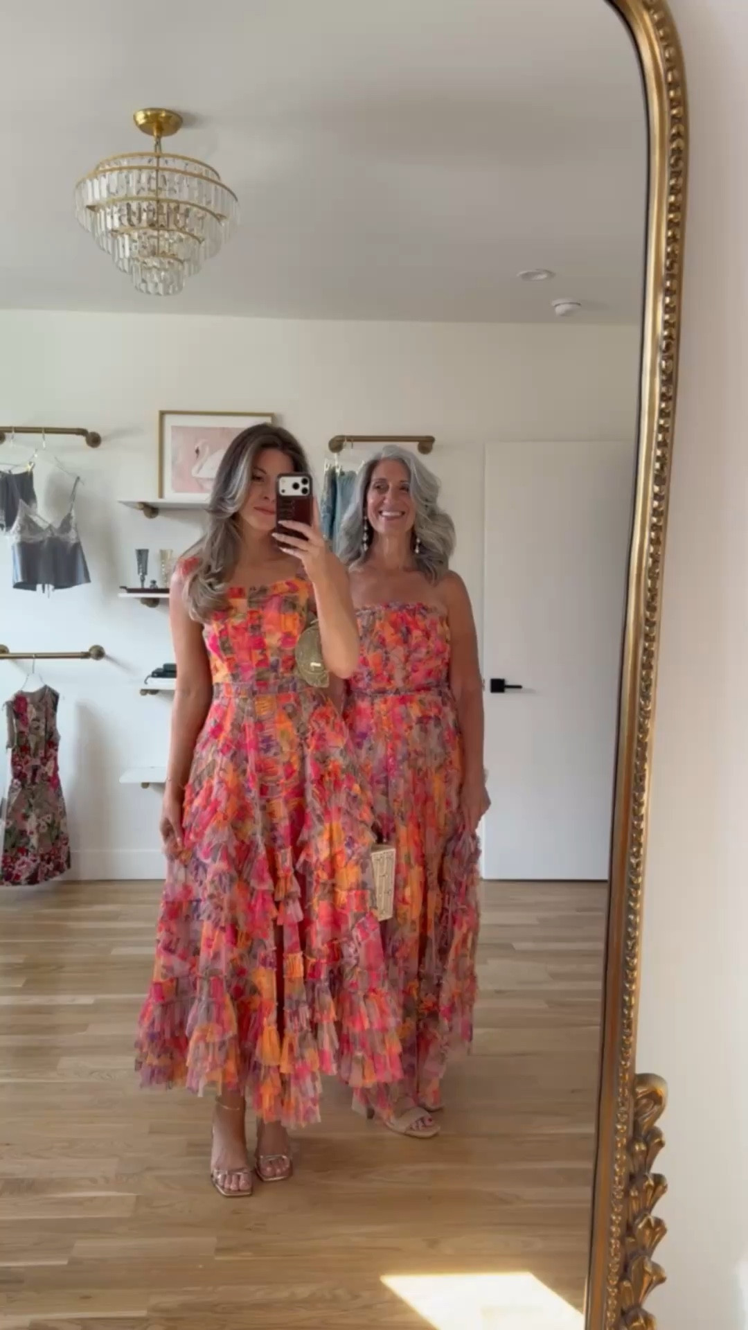 Mom and me mac duggal ruffled floral wedding guest and formal event dresses  

Mac Duggal: Emerson10
vici: Emerson30

i did my normal size 2
mom sized down to 4

Wedding guest
Formal event
Black tie
Floral
Metallic
Pleated
Mother of the bride
Special occasion 

#LTKgrwm #LTKSeasonal #LTKWedding