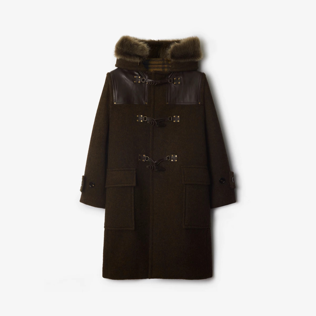 Burberry Wool Duffle Coat, Size: 04 | Burberry (US)