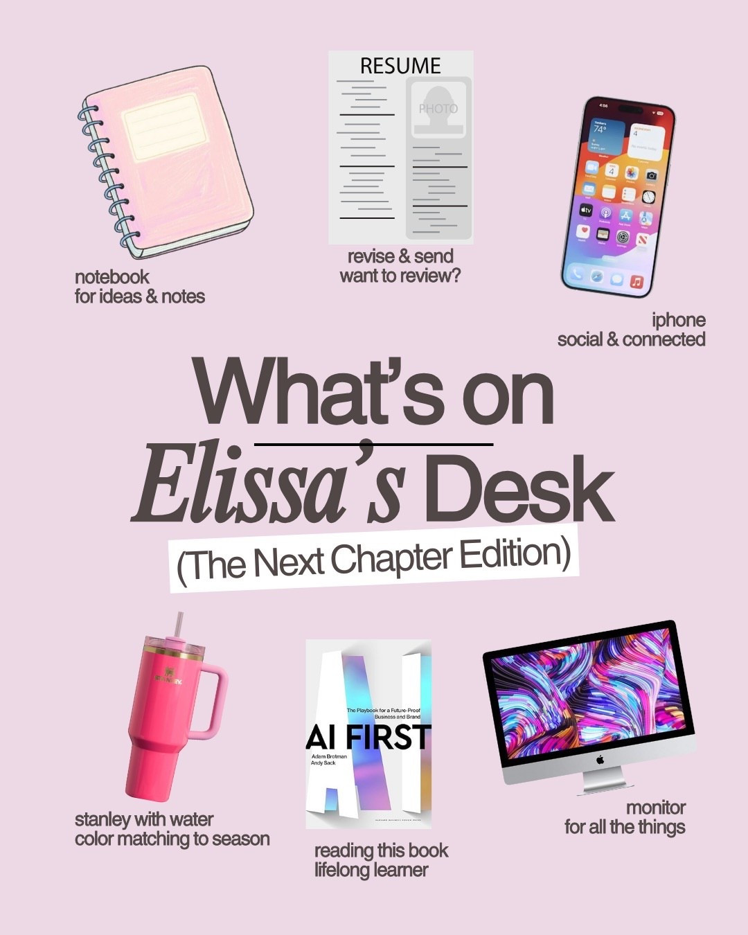 My desk!!! I’m job seeking, what about you? 

#LTKdayinmylife #LTKHome