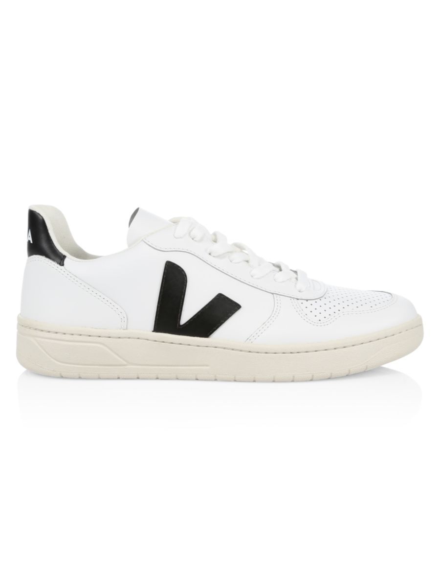 Men's V-10 Leather Low-Top Sneakers | Saks Fifth Avenue