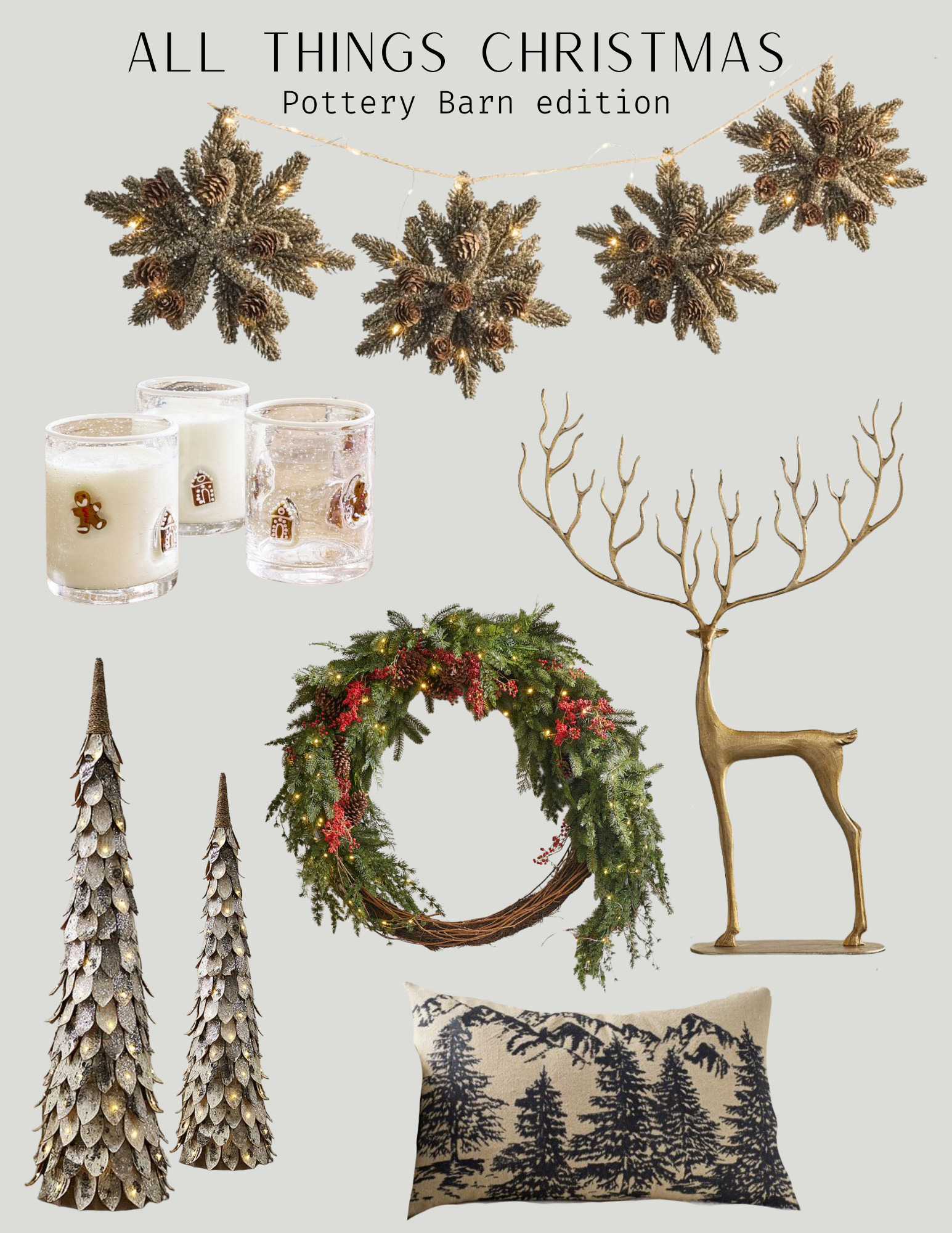 Christmas Decor Pottery Barn Edition!  

 #LTKHoliday #LTKSeasonal #LTKHome