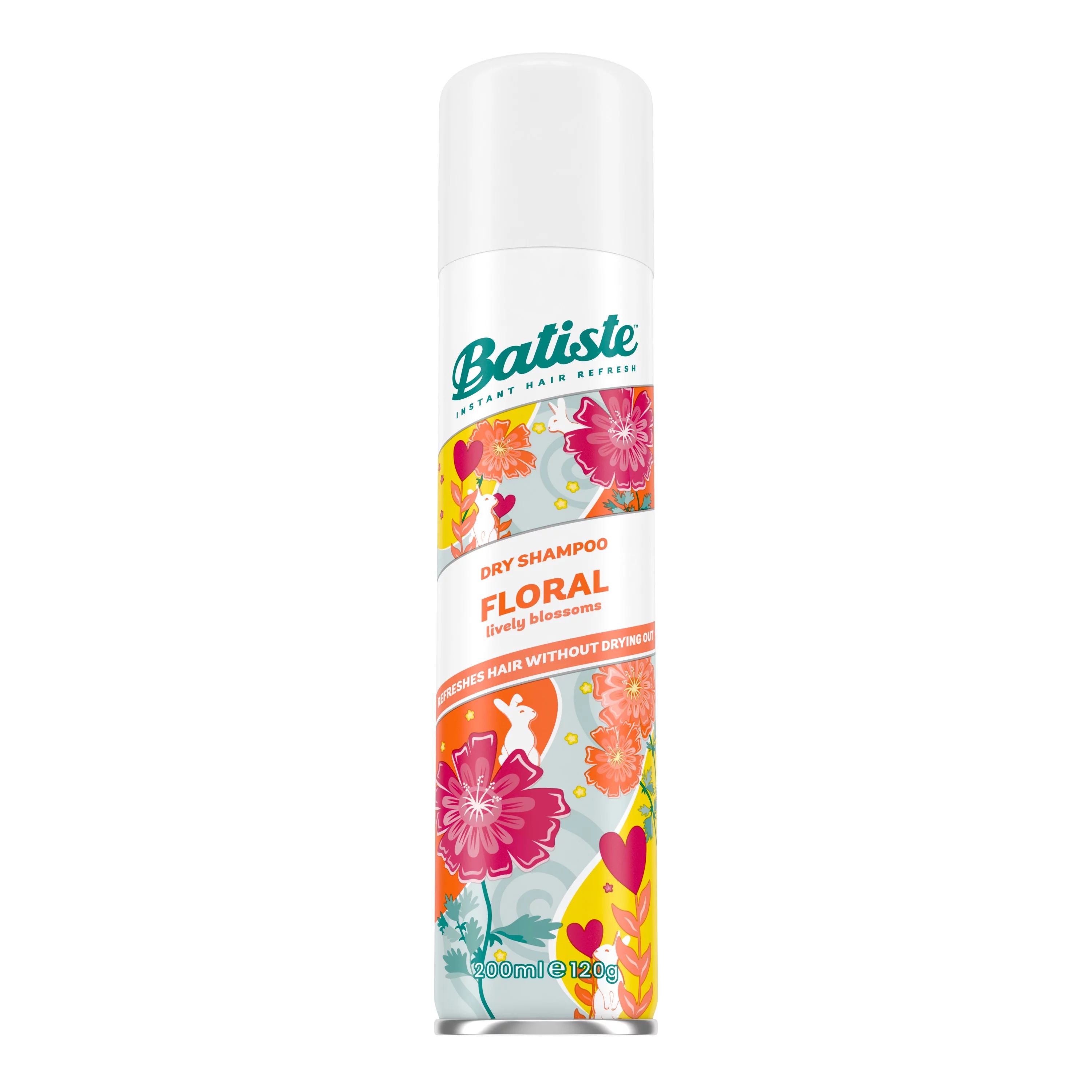 Batiste Dry Shampoo, Floral Fragrance, 6.73 fl. oz. - Walmart.com | Walmart (US)