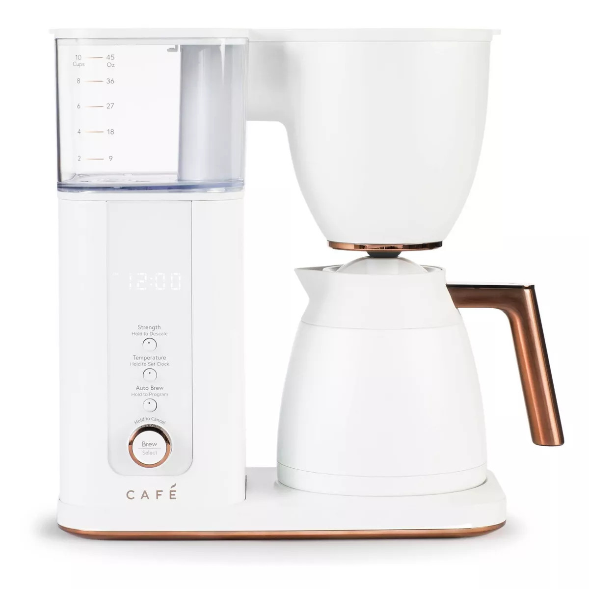 CAFE Specialty Drip Coffee Maker with Thermal Carafe Matte White: GE Appliances, 40 Cup Capacity,... | Target