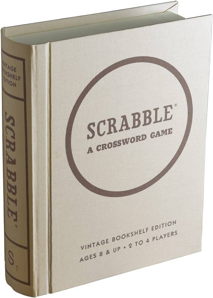 WS Game Company Scrabble Vintage Bookshelf Edition | Amazon (US)