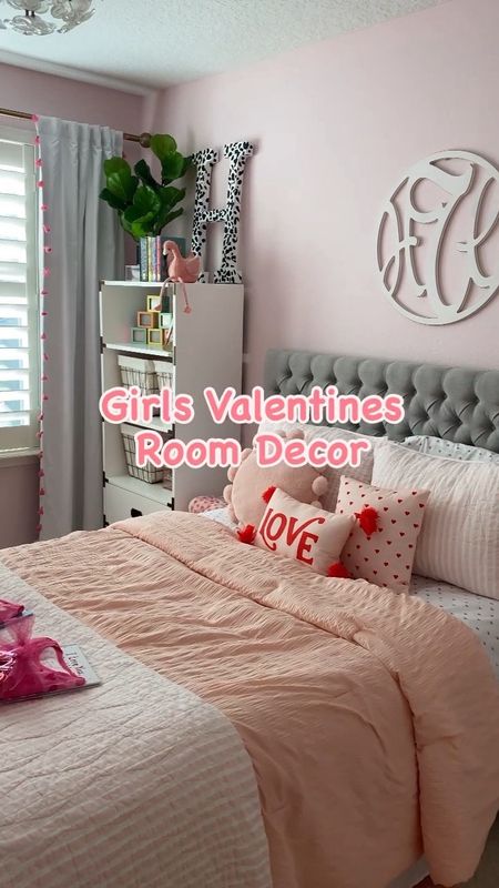 When Christmas goes down and Valentines goes up in the same day. 🩷 Coco’s room is next. 

#targetstyle #target #valentinesdecor #girlsroom #pink #ltkkids #ltkhome 

#LTKfindsunder50