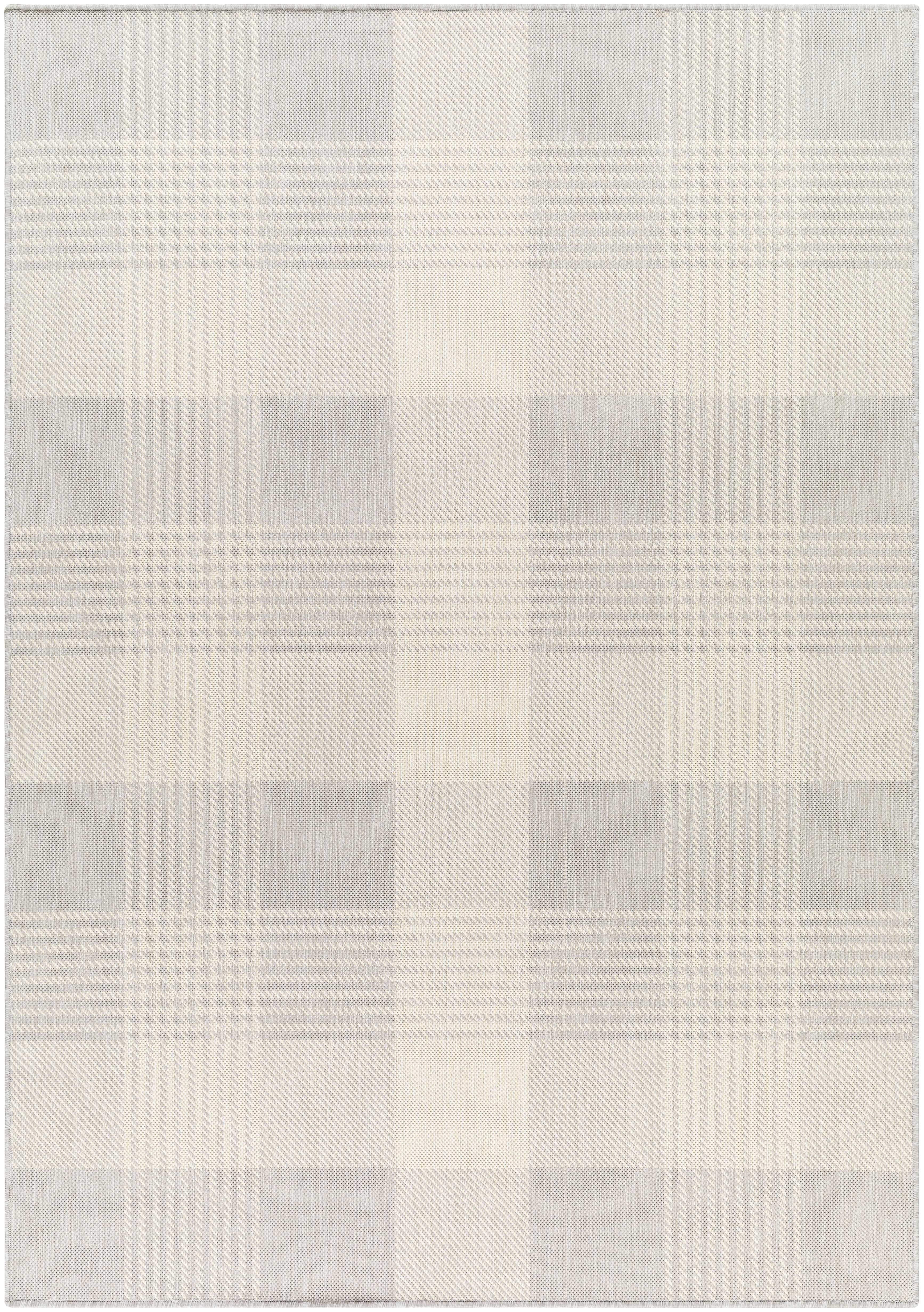 Mark&Day Outdoor Area Rugs, 5x7 Jarad Cottage Indoor/Outdoor Light Gray Cream Area Rug (5'3" x 7'... | Walmart (US)