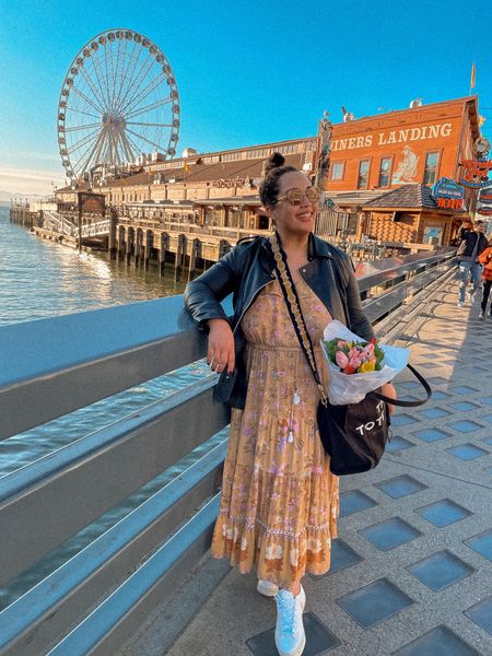 Traveling this summer? Then you’ll want to be equal parts cute, and comfortable. My go-to place is Seattle, and whenever I’m in the city I’m mixing a cute Strappy dress, usually with a cardigan or a leather jacket…and of course some Veja sneakers!

#LTKitbag #LTKshoecrush #LTKaustralia