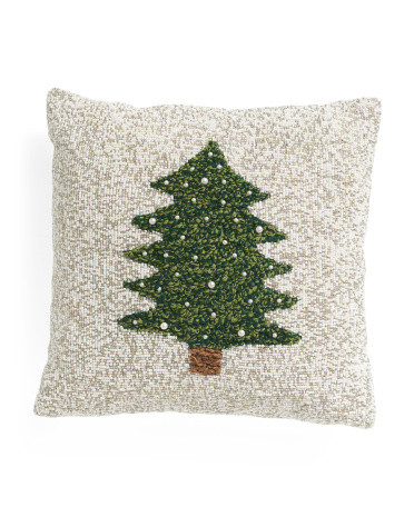 16x16 Tree Pillow | TJ Maxx