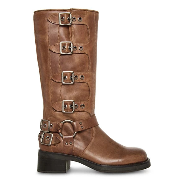 Women's Steve Madden Brocks Boots 7 Brown Distressed | Scheels