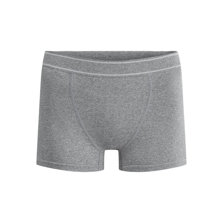 No Boundaries Seamless High Waist Boyshort Panties, Women's and Women's Plus | Walmart (US)