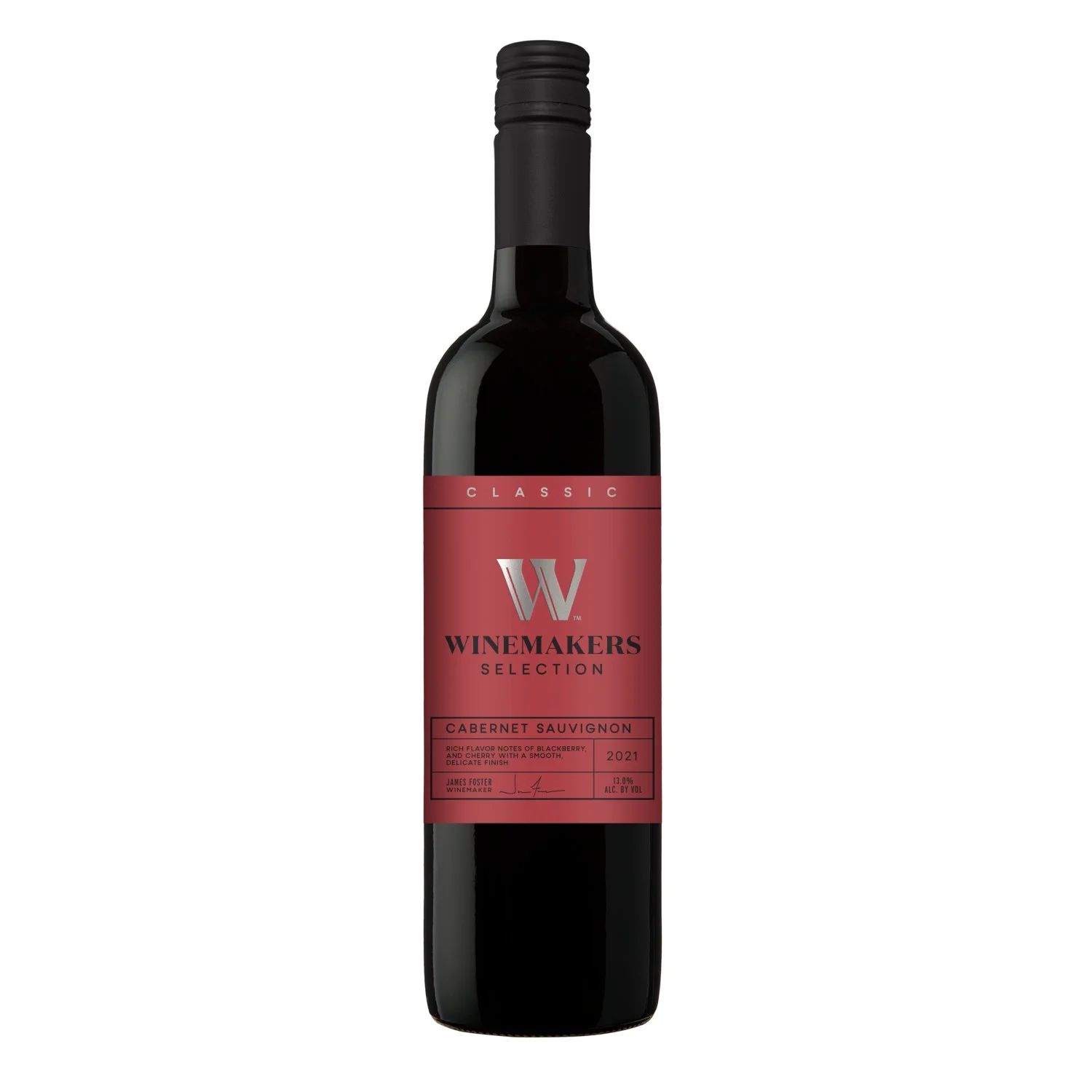 Winemakers Selection Classic Series Cabernet Sauvignon California Red Wine, 750 ml Bottle, 14% AB... | Walmart (US)