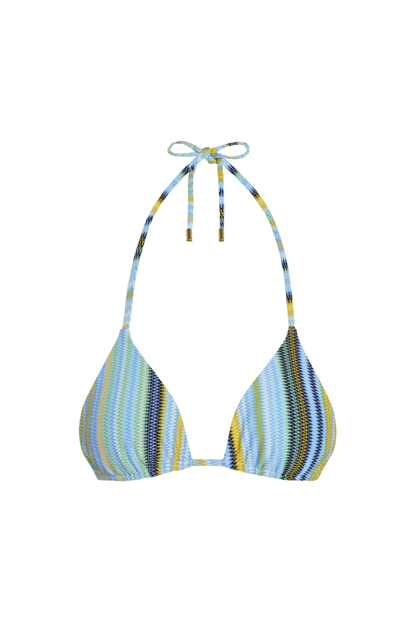 Palma Top - Sardinia Stripe Azure - Sardinia Stripe Azure / M | Monday Swimwear