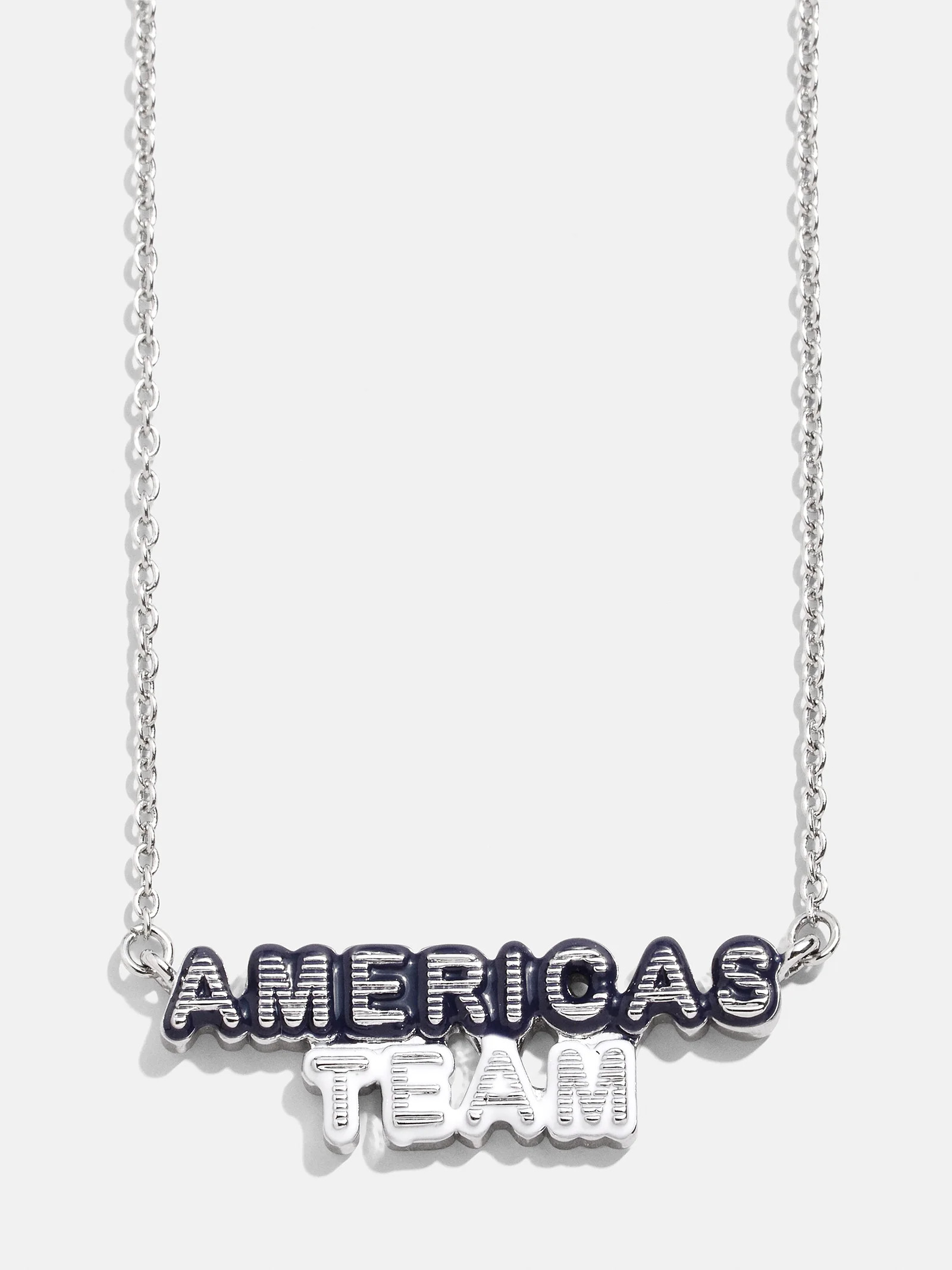 WEAR By Erin Andrews x BaubleBar Enamel Slogan Necklace - Dallas Cowboys | BaubleBar