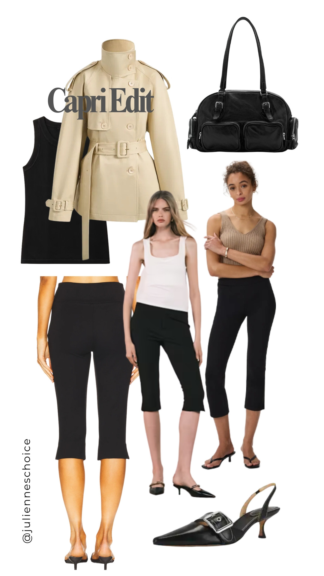 One piece that instantly upgrades your outfit — capri pants.✨julienneschoice 

#capripants #ltkstyle #everydaystyle #outfitideas #wearablefashion #styleinspo #springoutfit 

 #LTKootd #LTKSeasonal