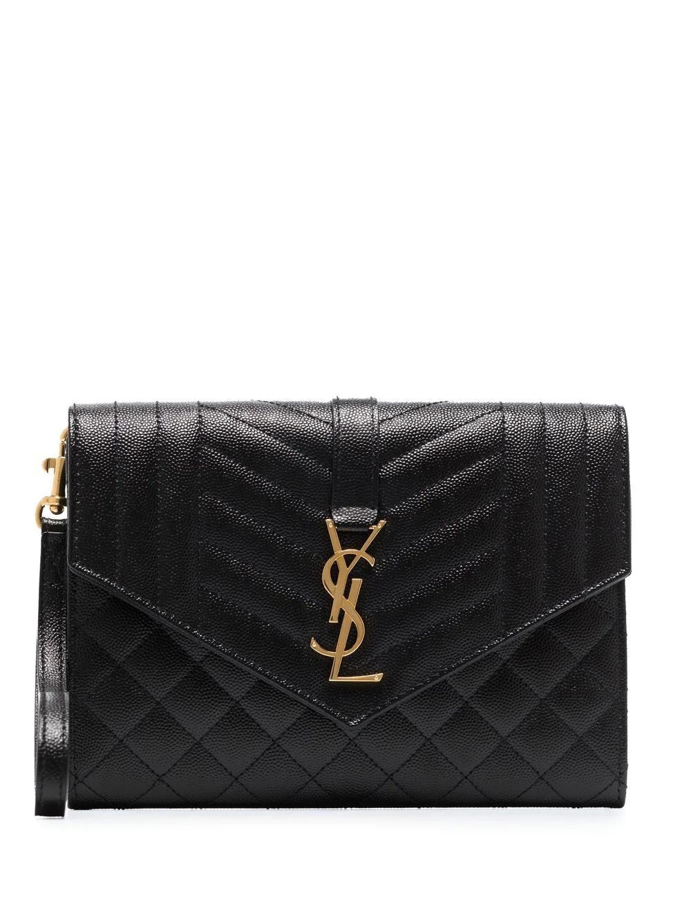 Monogram envelope clutch bag | Farfetch Global