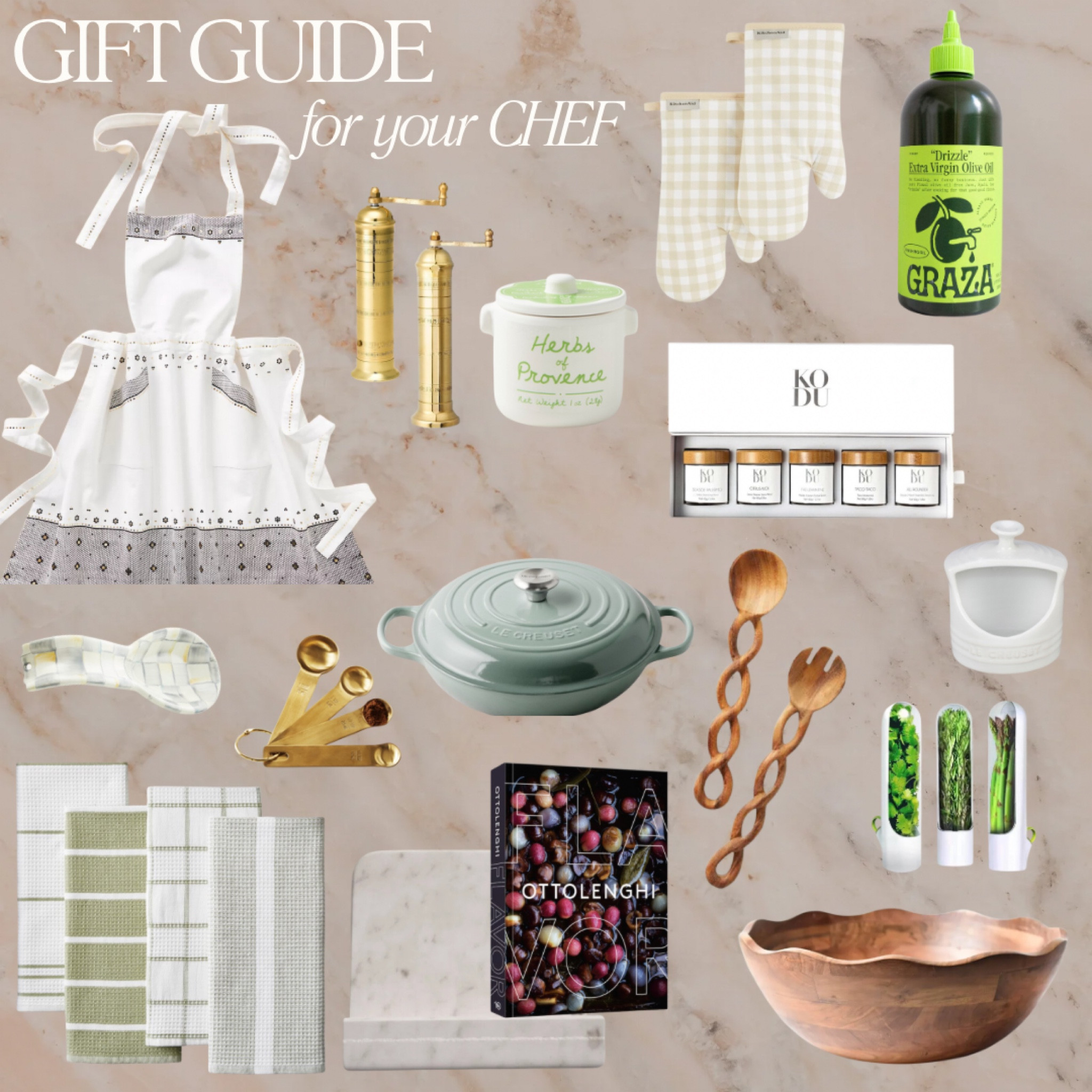 Gift guide for the chef! Great cooking gifts! 

#LTKHoliday #LTKGiftGuide 

#LTKSeasonal