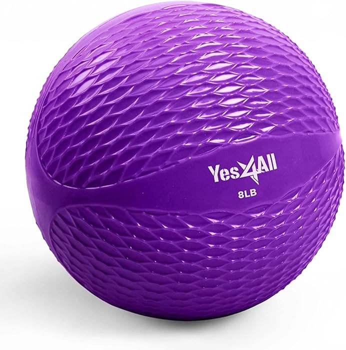 Yes4All Weighted Toning Balls for Exercise, Soft Medicine Balls for Exercise, Pilates, Yoga, Bala... | Amazon (US)