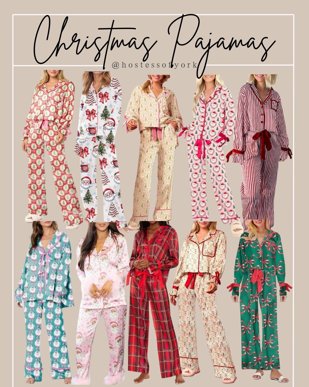 Fun and festive christmas pajamas from Amazon! 



#christmas #gifts #giftguide #pjs #cozy #lounge #loungewear #soft #green #holiday #gift #ideas #aesthetic #outfit


#LTKFindsUnder50 #LTKHoliday #LTKGiftGuide