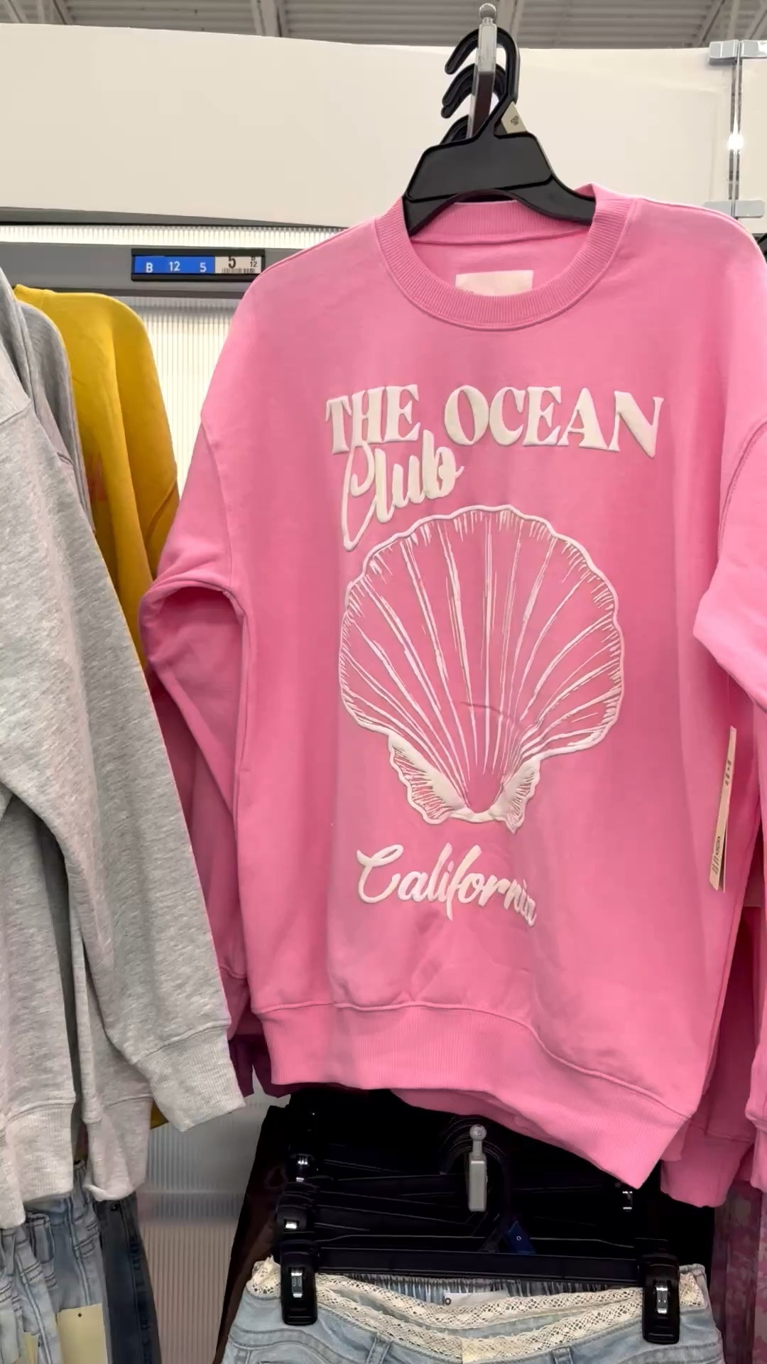 Cozy spring/summer sweatshirts.