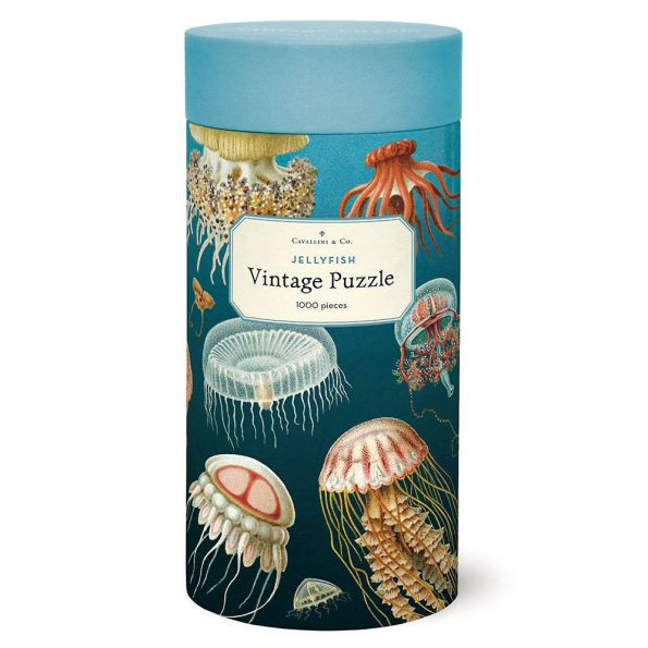 Cavallini & Co - Jellyfish 1000 Piece Jigsaw Puzzle | Barnes & Noble