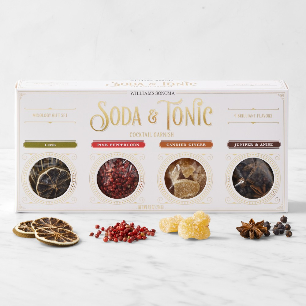 Williams Sonoma Soda &amp; Tonic Cocktail Garnish Gift Set | Williams-Sonoma