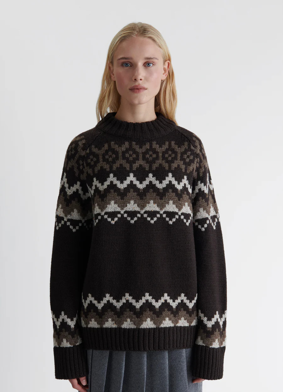 Bansha Fair Isle Knit | &Daughter