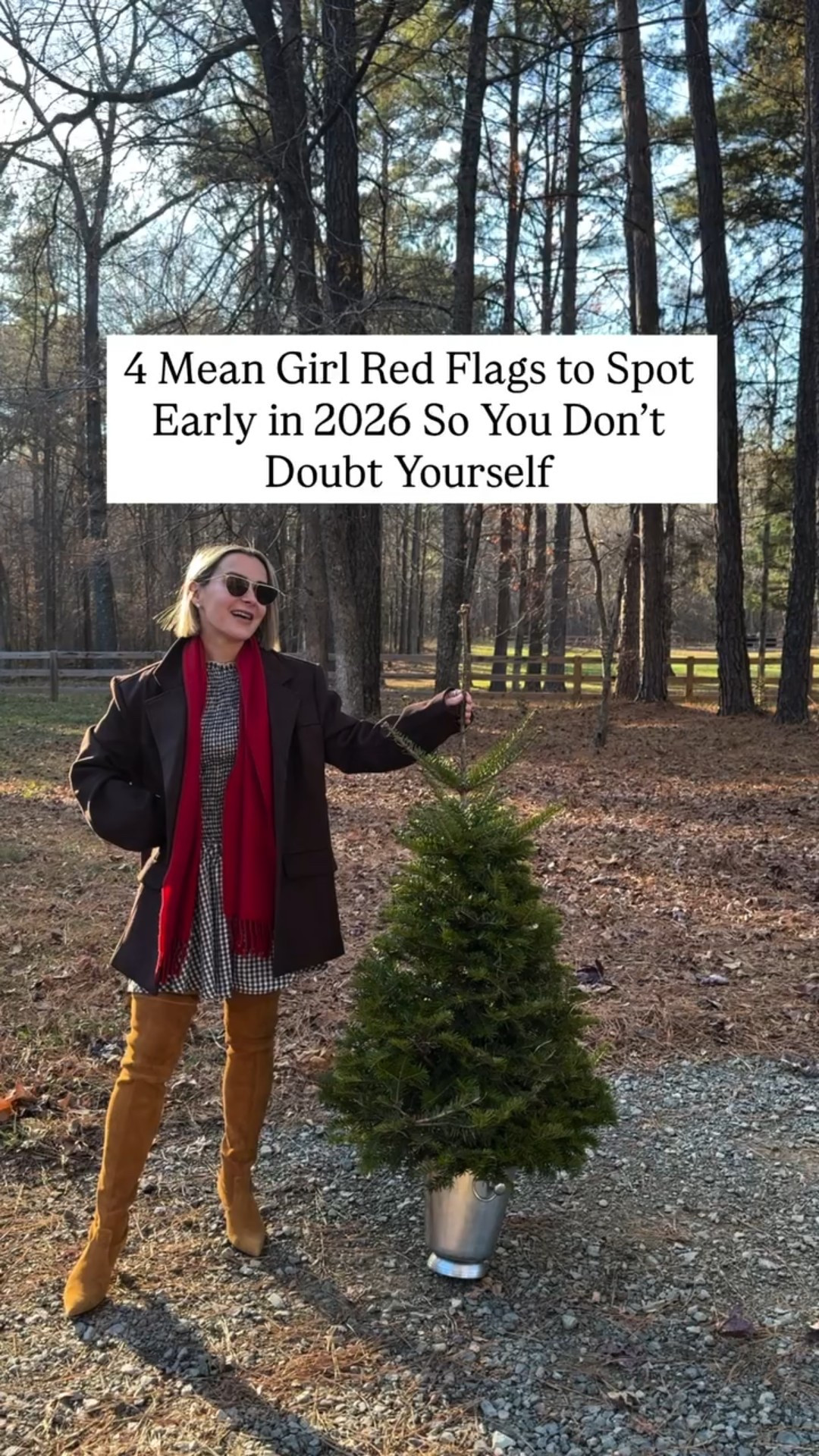 Comment MEAN GIRL for the words and tips to test what’s really going on before you get iced out or quietly pushed out of the group. Early red flags aren’t warnings to leave, they’re signals to adjust before the pattern locks in.

Comment Outfit for links. 

4 Mean Girl Red Flags to Spot Early in 2026 So You Don’t Doubt Yourself 

When you’re around them, you consistently leave interactions confused. That confusion keeps you sticking around, so you doubt yourself instead of the situation.

You start editing yourself, re-reading texts, changing your words, and holding back. You don’t realize you’re walking on eggshells.

They talk like you’re close in front of others, but act distant one-on-one.

Early on, you notice you’re the one changing, reaching out less, lowering expectations, or staying flexible just to avoid being sidelined.

About Christie, Dr. C: I’m a Johns Hopkins-trained clinical psychologist with a background in CBT, DBT, behavioral psychology, and motivational models. I blend evidence-based strategies with lived experience to help you handle mean girls, navigate parenting challenges, set real boundaries, make new friends, and stop shrinking in your friendships.