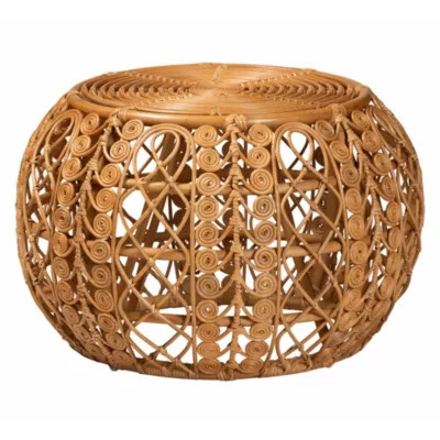 bali & pari Tiramisu Modern Bohemian Natural Rattan Coffee Table | Belk