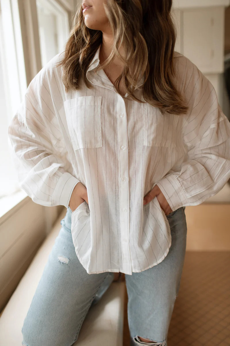 Hailey Buttondown | Carly Jean Los Angeles