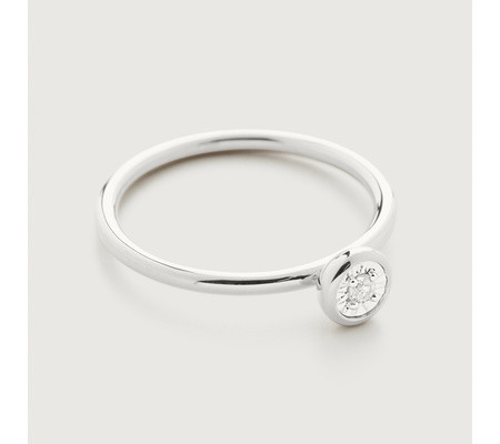 Diamond Essential Ring | Monica Vinader (US)
