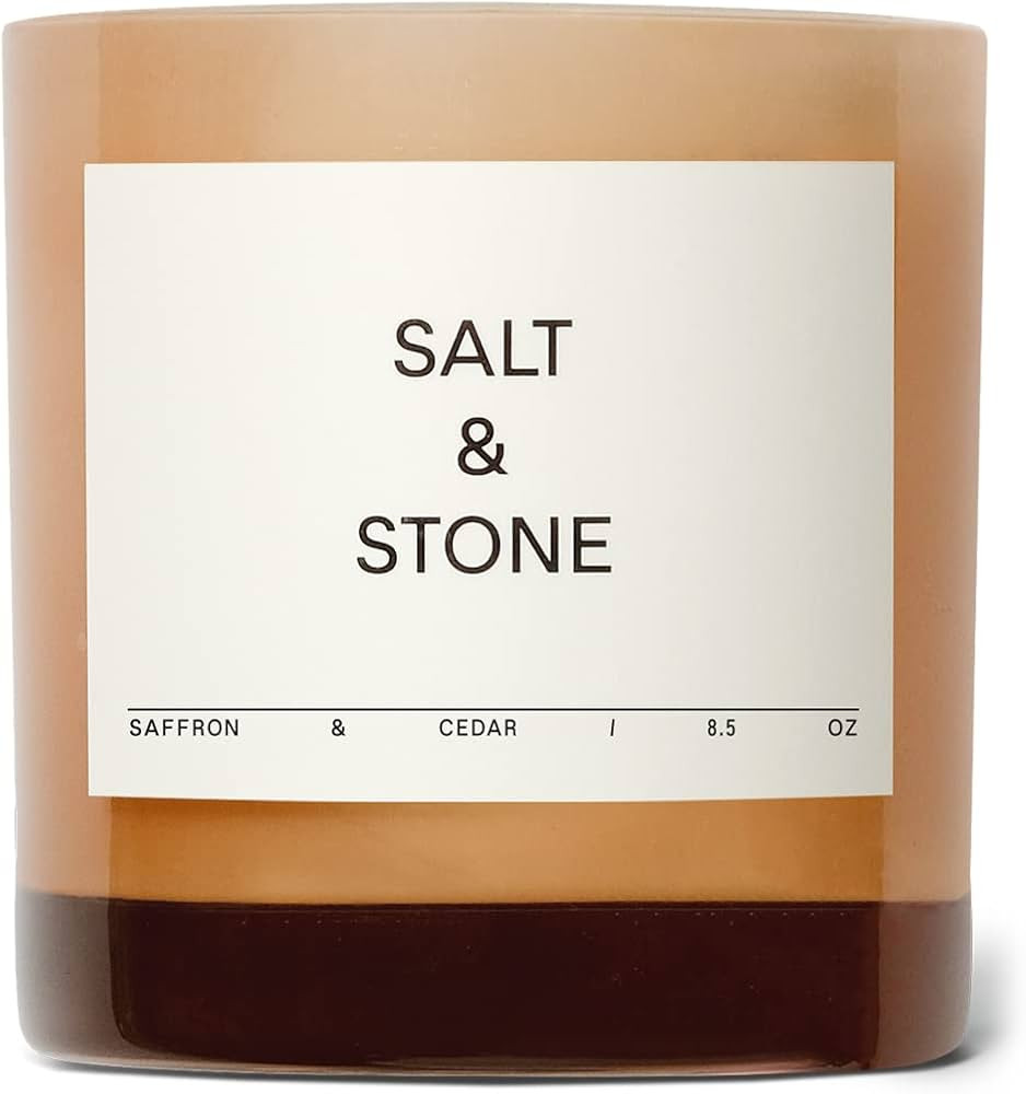 SALT & STONE Hand-Poured Scented Candles | Aromatic & Fragrant | Made with Natural Coconut & Soy ... | Amazon (US)