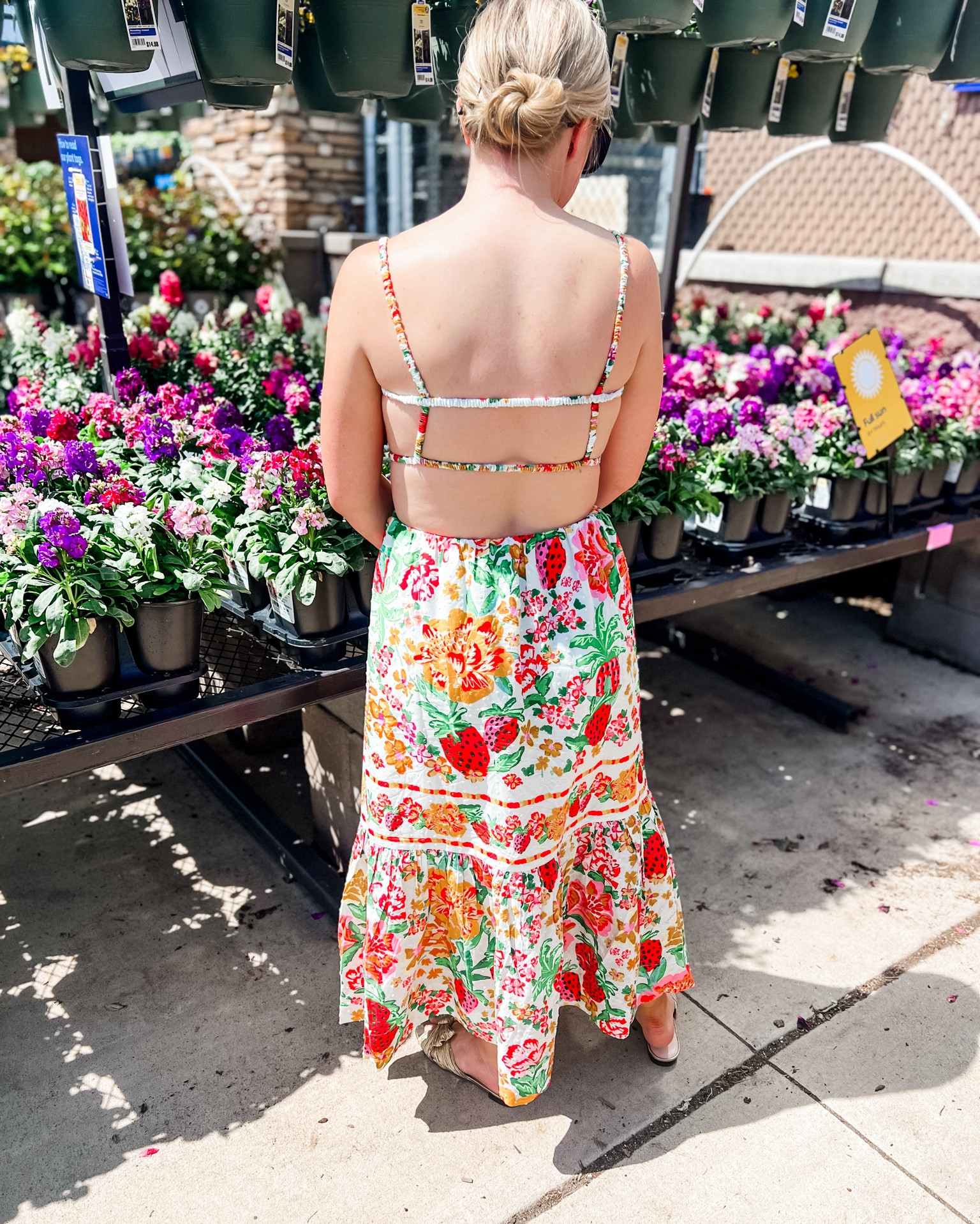 This summer dress has the most beautiful strappy, open back! Fits true to size. Perfect for a summer vacation or the pool!

Summer dress. Farm Rio. Summer outfit. Dress. Beach outfit. Vacation outfit. 

#LTKSeasonal