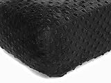 Crib Sheet - Minky Dot Black | Amazon (US)