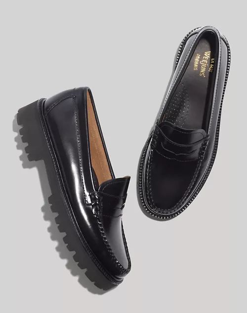 G.H. Bass and Co.® Whitney Super Lug Penny Loafers | Madewell