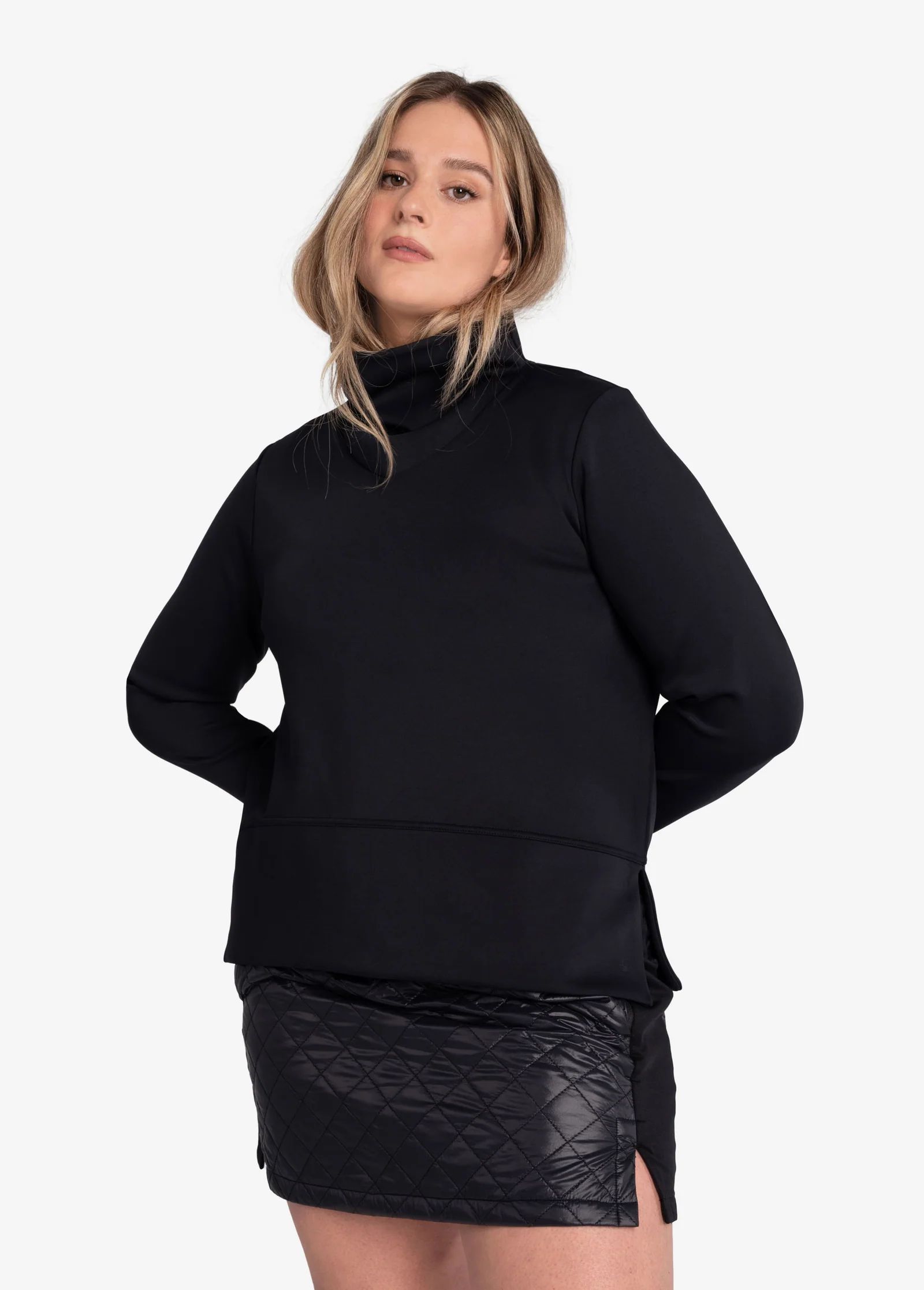 Spacer Long Sleeves -
    Black | Lolë US