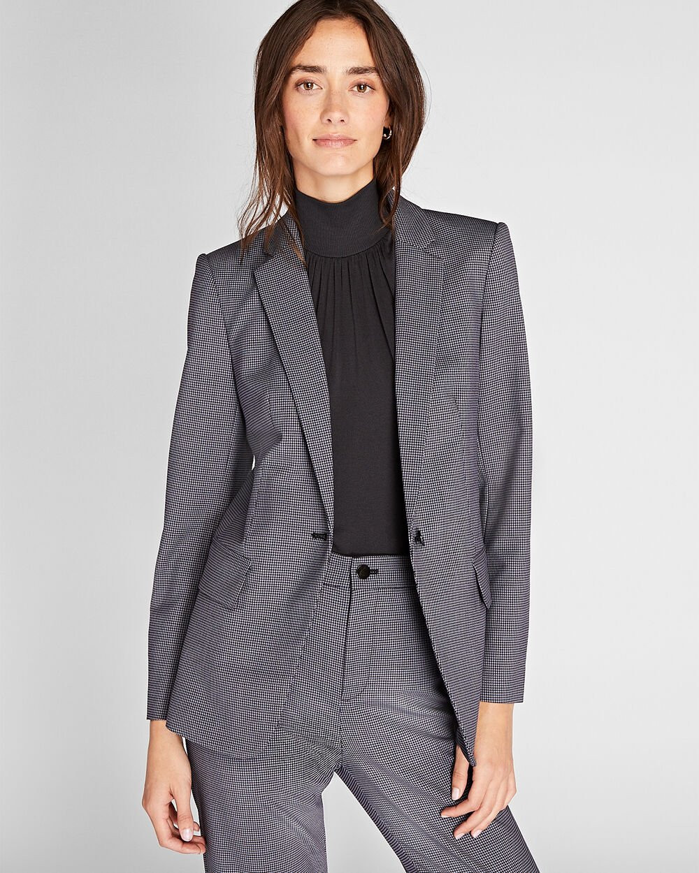 Houndstooth Borrem Blazer | Club Monaco (Global)