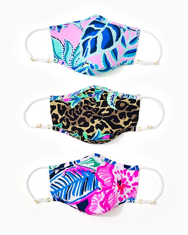 ChillyLilly Adult Face Mask Set | Lilly Pulitzer